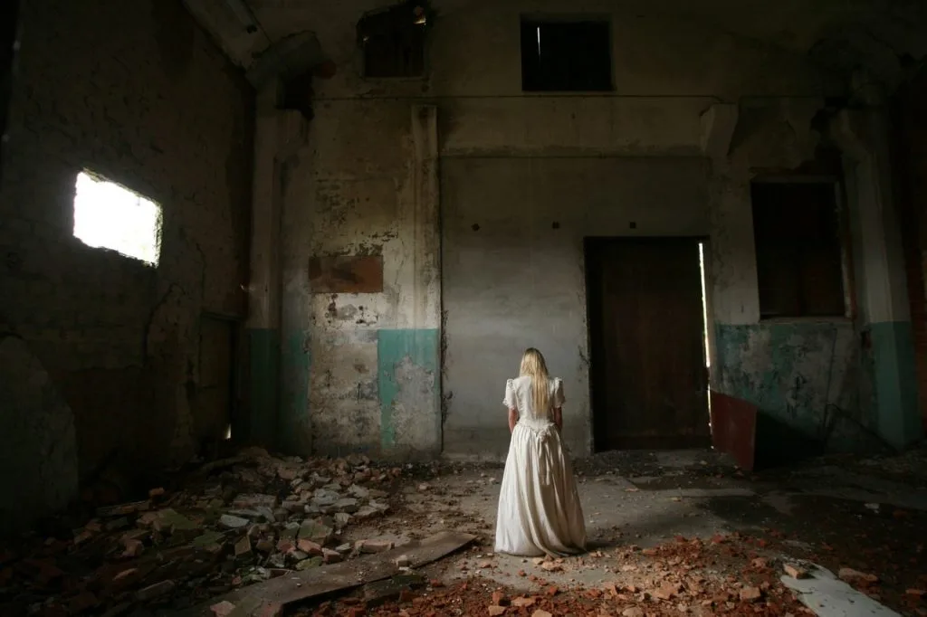 Ghost in Abandoned Asylum